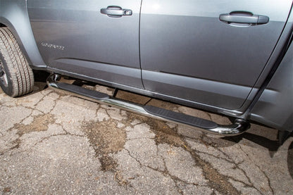 Dee Zee Deezee 14-18 Chevrolet Silverado Tubes - 4In Oval Stainless Polished (ExtCab) DZ372527 DZ372527 Photo - Mounted