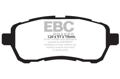 EBC Disc Brake Pad Set DP22003 Photo - Primary