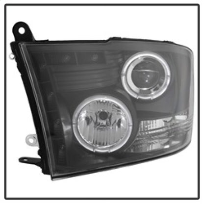 Spyder Dodge Ram 1500 09-14 10-14 Projector Headlights Halogen- LED Halo LED - Blk PRO-YD-DR09-HL-BK 5010032 5010032 Photo - Unmounted