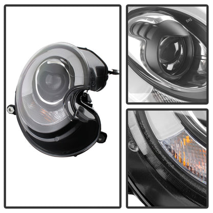 Spyder Mini Cooper 2010-2012 Projector Headlights Xenon/HID Model- DRL Blk PRO-YD-MC07-HID-DRL-BK 5080615 5080615 User 1