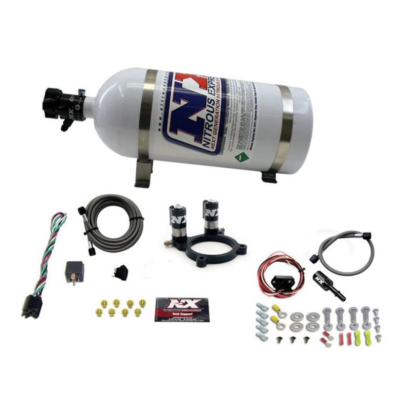 Nitrous Express Ford 3.5L/3.7L V6 Nitrous Plate Kit w/10lb Bottle 20952-10 20952-10 Photo - Primary