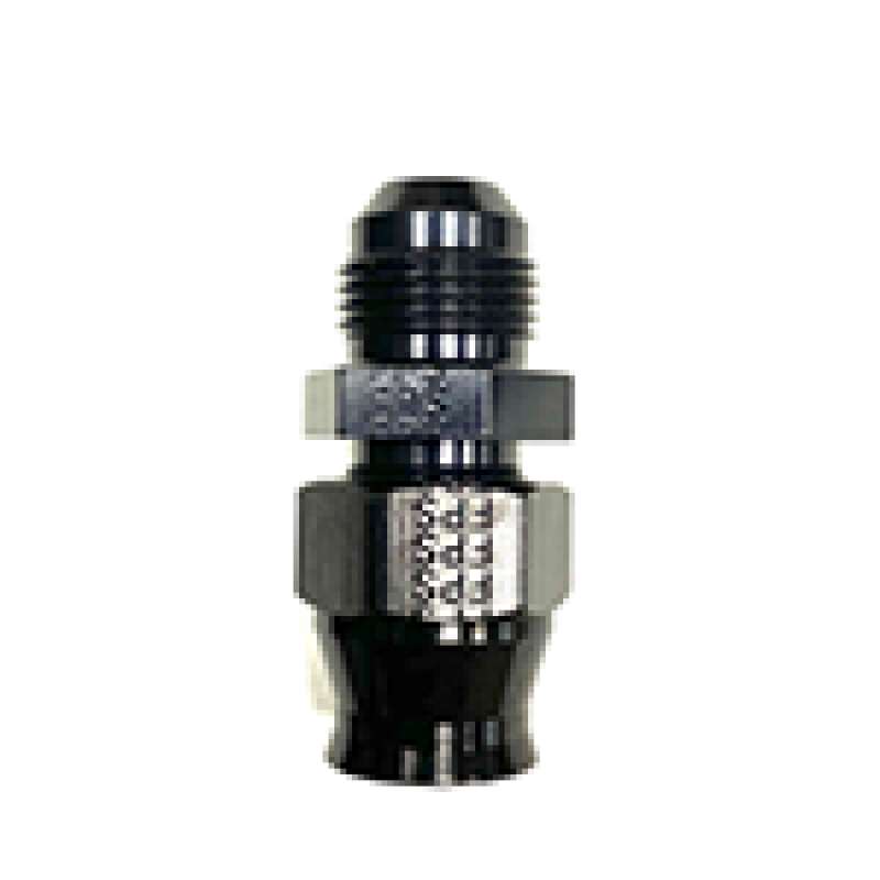 Fragola -6AN Male x 3/8in Tube AN Adapter Fitting Black 892006-BL 892006-BL Photo - Primary