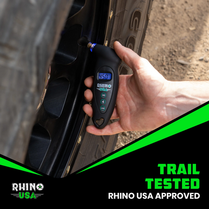 Rhino USA Digital Tire Pressure Gauge 150 Psi (Black) RGAUGE-DIGBLK RGAUGE-DIGBLK User 4