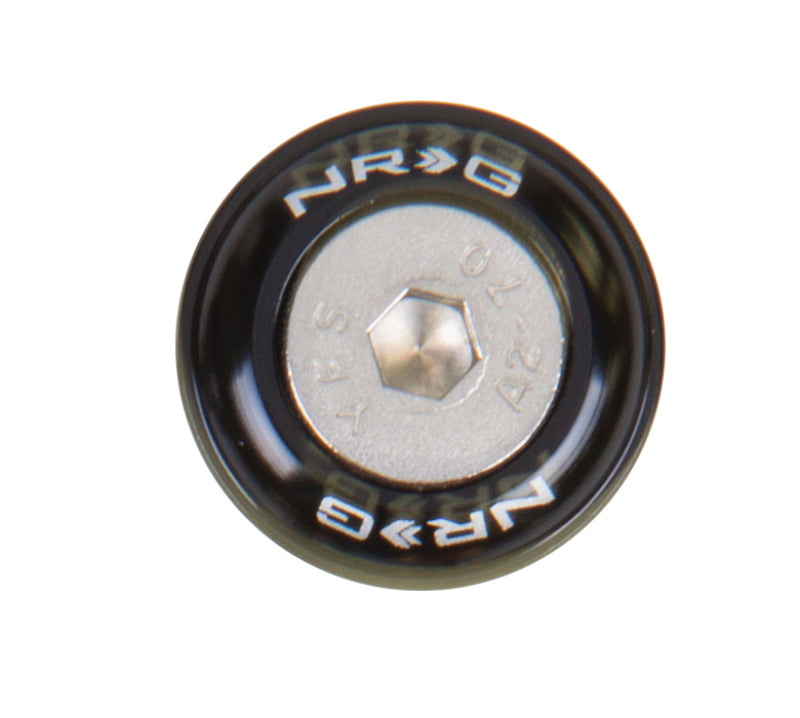 NRG Fender Washer Kit, Set of 10, Black, Rivets for Metal FW-110BK Photo - Primary