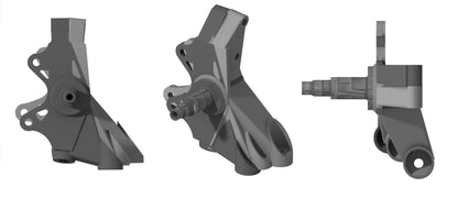 GKTech 240sx Front Drop Knuckles
