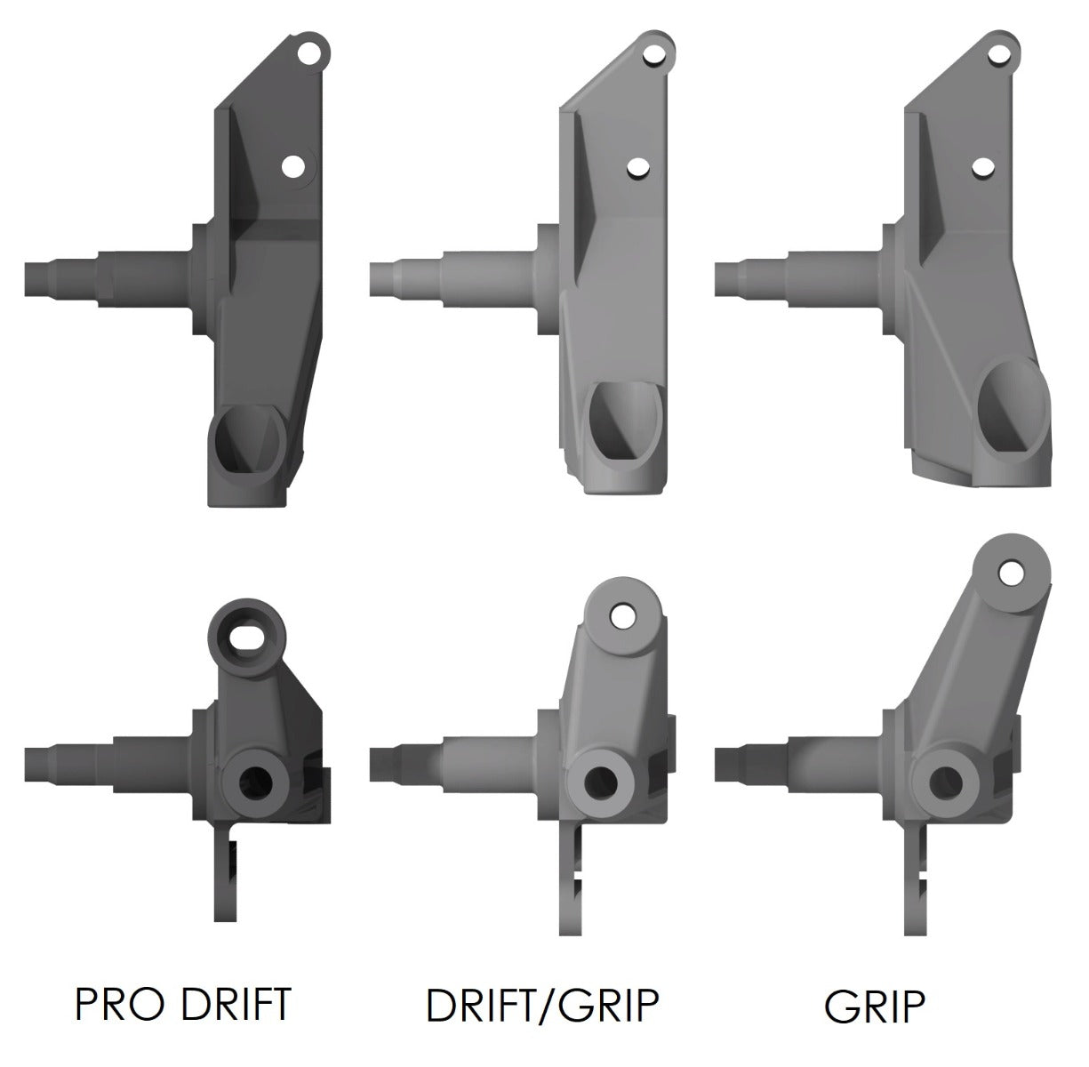 GKTech 240sx Front Drop Knuckles