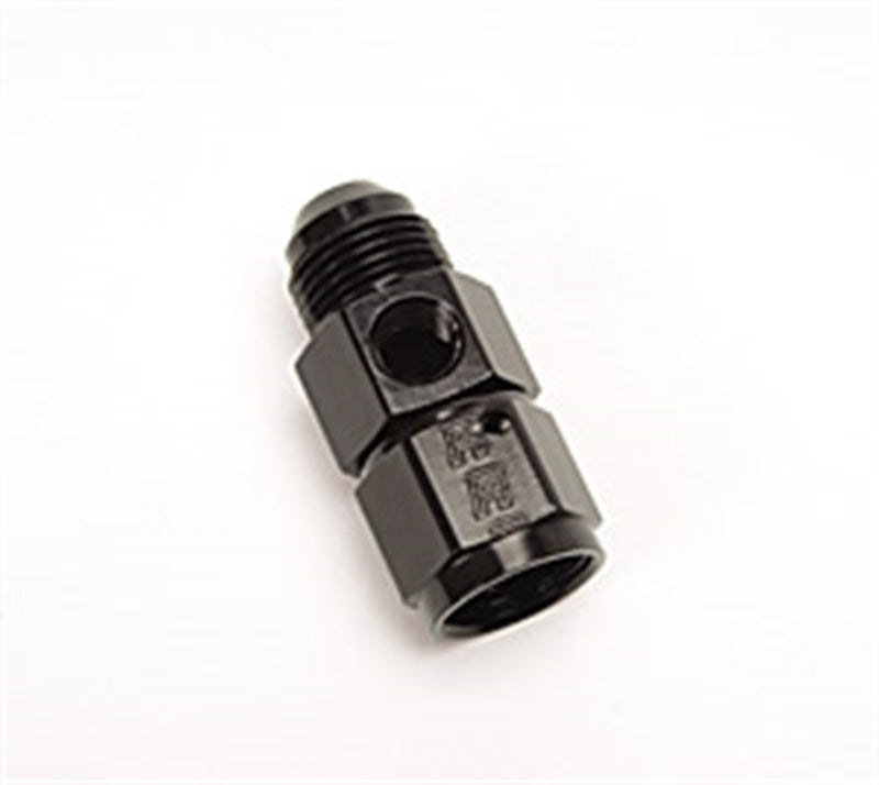 Russell -8 AN Fuel Pressure Takeoff (Black Finish) 670353 Photo - Primary