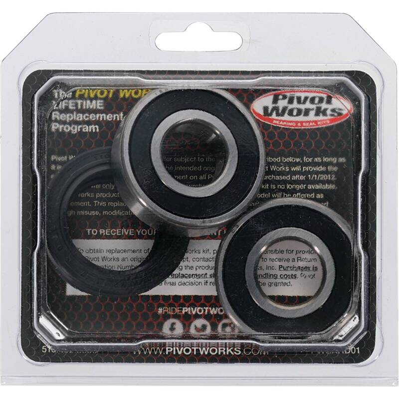 Pivot Works Kawasaki Wheel Bearing Kit Premium Bearings 25-1254-P 25-1254-P Photo - Primary