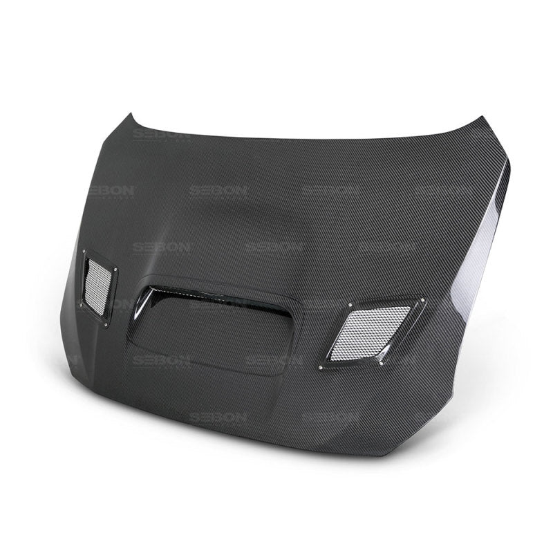 Seibon Carbon Fiber Hood For 2015-2021 Subaru WRX/STi HD15SBIMP-CS Photo - Primary