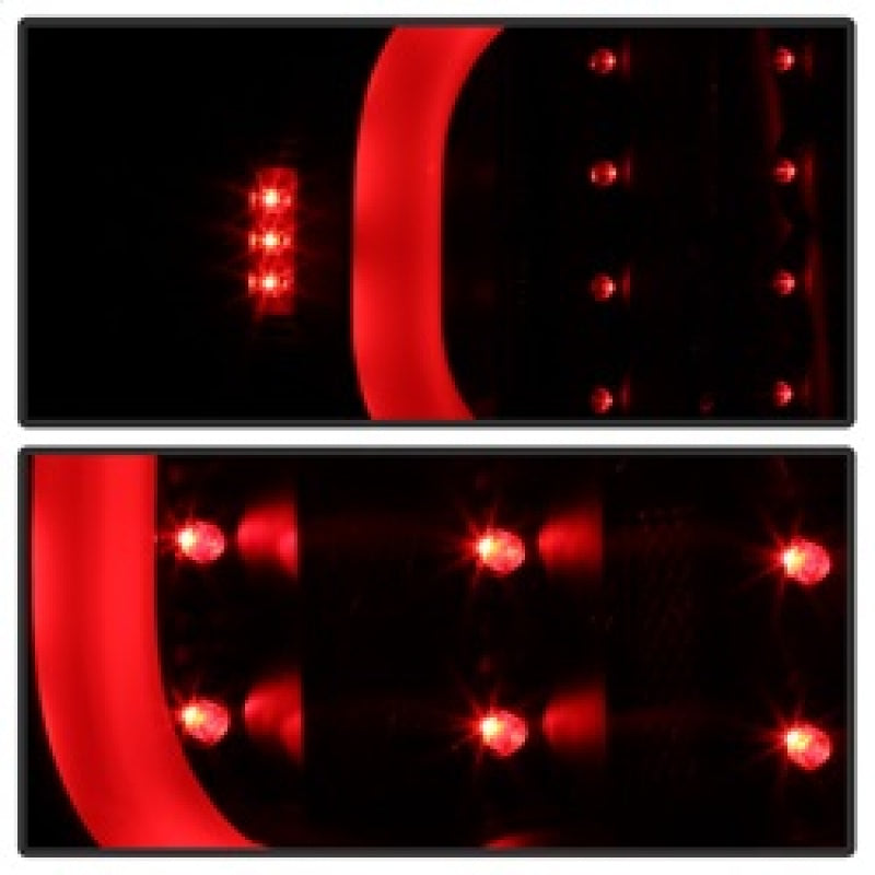 SPYDER xTune Ford F150 09-14 LED Tail Lights - Black ALT-ON-FF15009-LBLED-BK 5082169 5082169 Photo - Unmounted