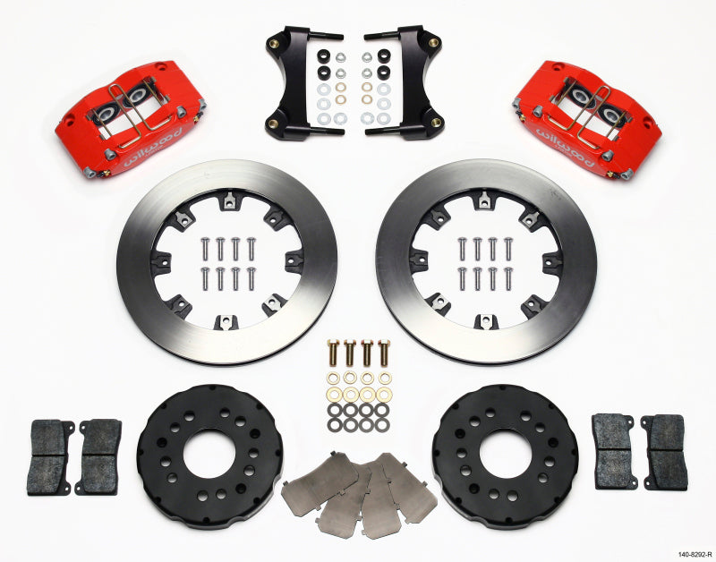 Wilwood Dynapro Radial Front Kit 12.19in Red 95-99 Mitsubishi Eclipse (*Line Kit Needed*) 140-8292-R 140-8292-R Photo - Primary