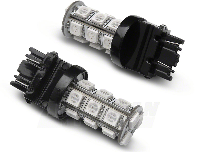 Raxiom 79-13 Ford Mustang Axial Series Amber Turn Signal LED Light Bulb Kit Part 49216 49216 Photo - Primary