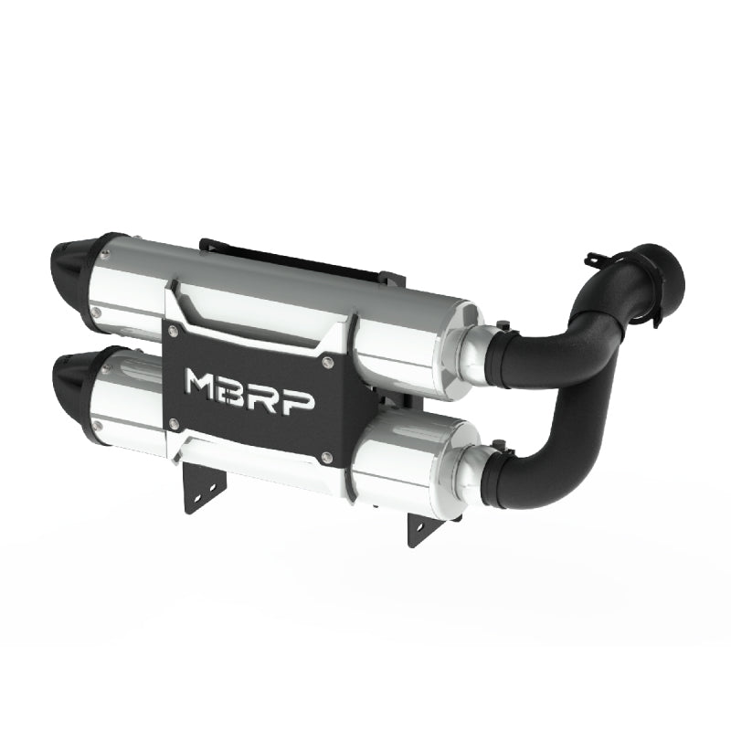 MBRP 17-19 Can-Am Maverick X3 Dual Slip-On Performance Series Exhaust AT-9208PT AT-9208PT Photo - Primary