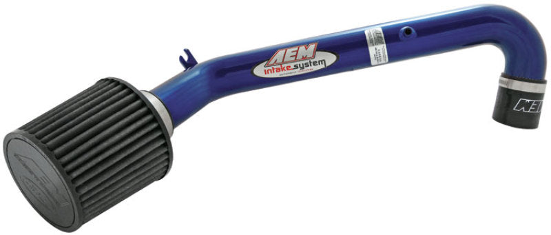 AEM Induction AEM 96-00 Civic CX DX & LX Blue Short Ram Intake 22-413B 22-413B Photo - Primary