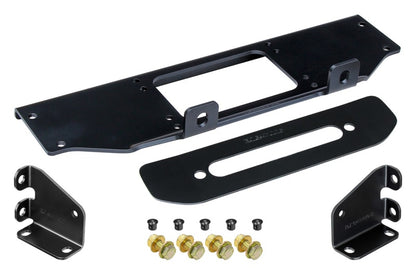 RockJock JL/JT Winch Plate Kit Steel Bumper RJ-641100-101 RJ-641100-101 Photo - Primary