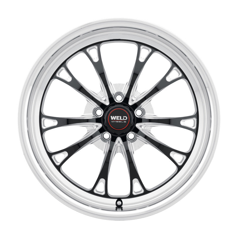 Weld Belmont Beadlock 17x5 / 5x120 BP / ET-23 BS2.1 Gloss Black MIL DIA 78.1 S1578C022N23 S1578C022N23 User 1