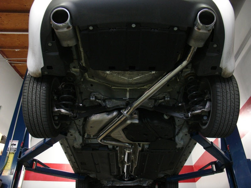 Injen 2013 Dodge Dart 1.4L (t) Catback Stainless Steel Single Outlet 3in Race Inspired Exhaust SES5040 SES5040 Photo - Mounted