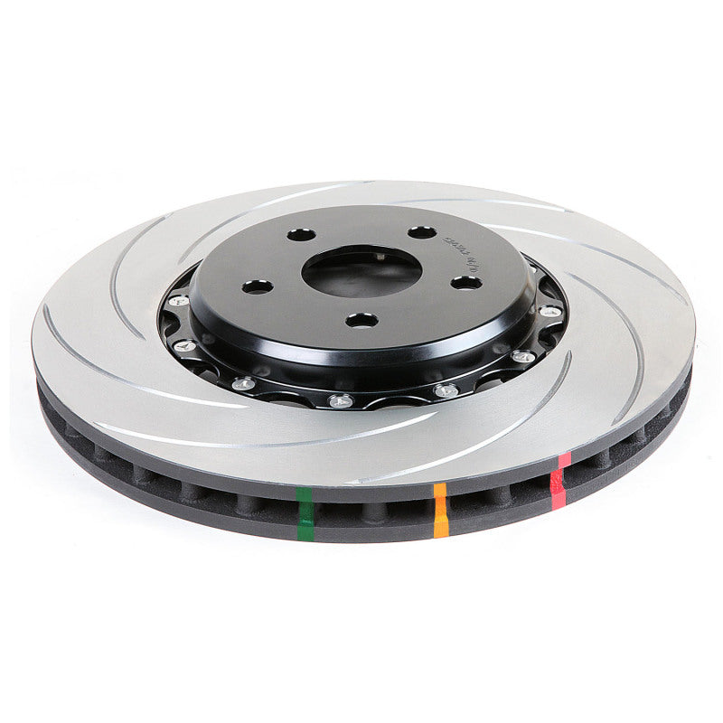 DBA 17+ Subaru WRX STI T3 5000 Series Slotted Rotor Black Hat - Front 52030BLKS 52030BLKS Photo - out of package