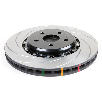 DBA 17+ Subaru WRX STI T3 5000 Series Slotted Rotor Black Hat - Front 52030BLKS 52030BLKS Photo - out of package