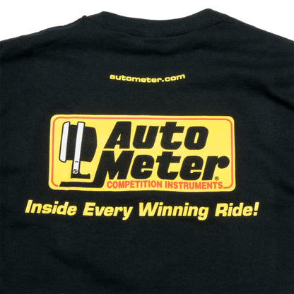Autometer T-shirt, Adult L,Black,'Competition Instruments' 0422L User 7