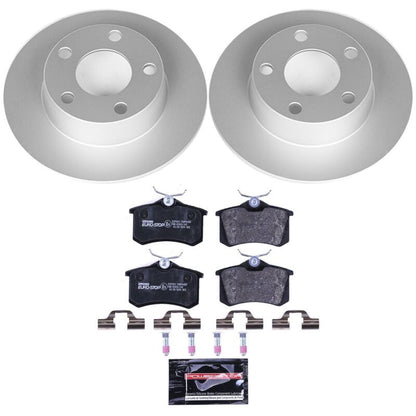 PowerStop Power Stop 99-04 Audi A6 Quattro Rear Euro-Stop Brake Kit ESK4845 ESK4845 Photo - Primary