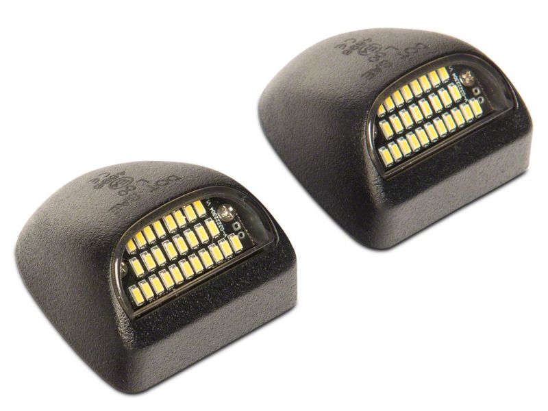 Raxiom 99-14 Chevrolet Silverado Axial Series LED License Plate Lamps S155419 S155419 Photo - Close Up