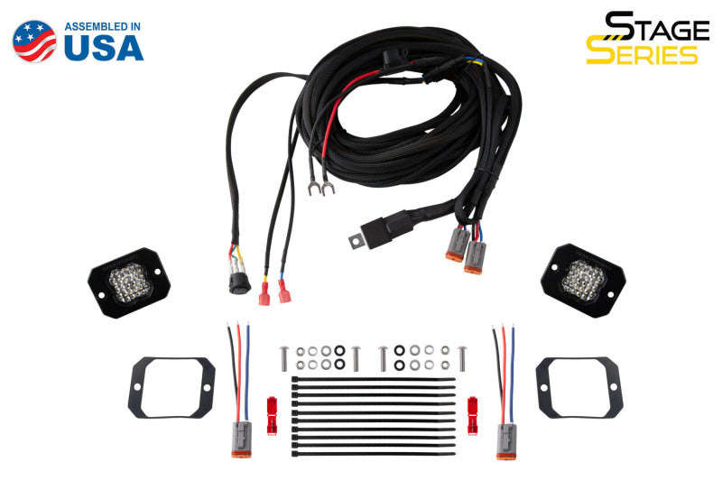 Diode Dynamics Stage Series Flush Mount Reverse Light Kit C2 Pro DD7149 DD7149 User 7
