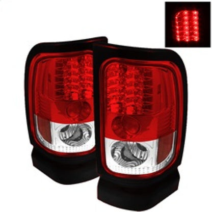 Spyder Dodge Ram 1500 94-01/Ram 2500/3500 94-02 LED Tail Lights Red Clear ALT-YD-DRAM94-LED-RC 5002716 5002716 Photo - Primary