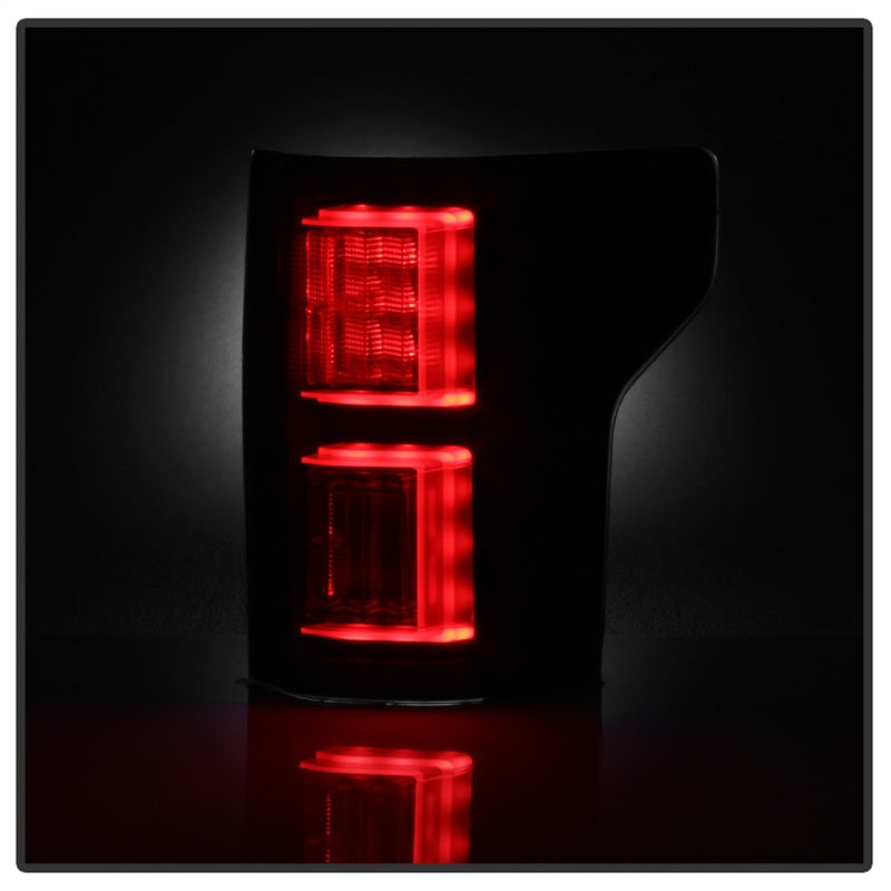 Spyder 18-19 Ford F-150 (w/o Blind Spot Sensor) LED Tail Lights - Blk Smk (ALT-YD-FF15018-LED-BSM) 5085672 5085672 Photo - Unmounted