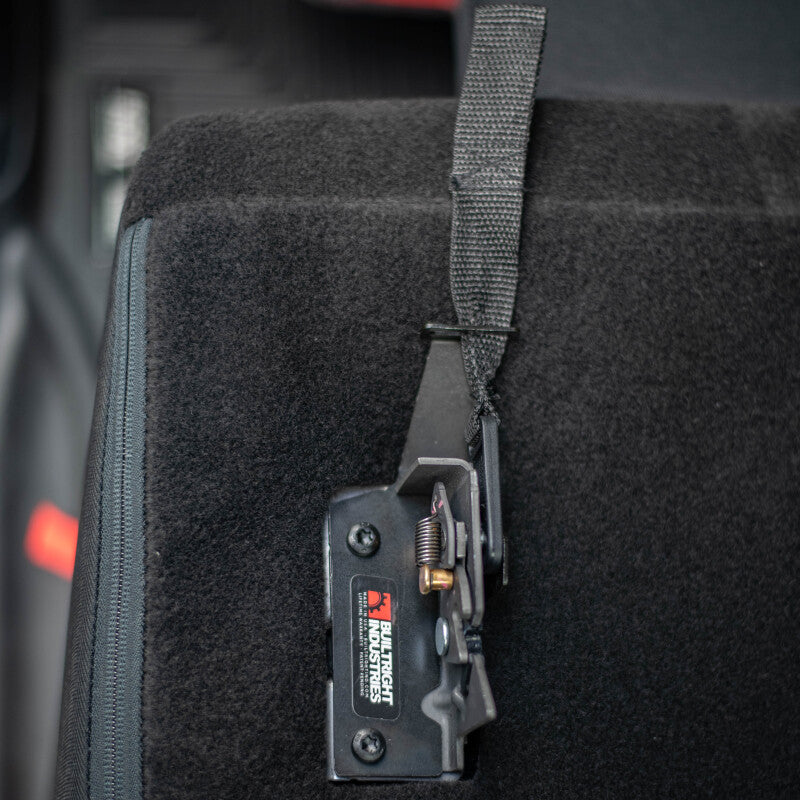 BuiltRight Industries 2015+ Ford F-150/250/350/Raptor Dash Mount & Rear Seat Release - Blk 111001 111001 Photo - Mounted