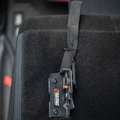 BuiltRight Industries 2015+ Ford F-150/250/350/Raptor Dash Mount & Rear Seat Release - Blk 111001 111001 Photo - Mounted