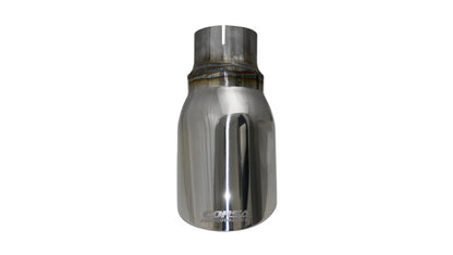 Corsa Performance Single Universal 2.5in Inlet / 4in Outlet Polished Pro-Series Tips TK004 Photo - Unmounted