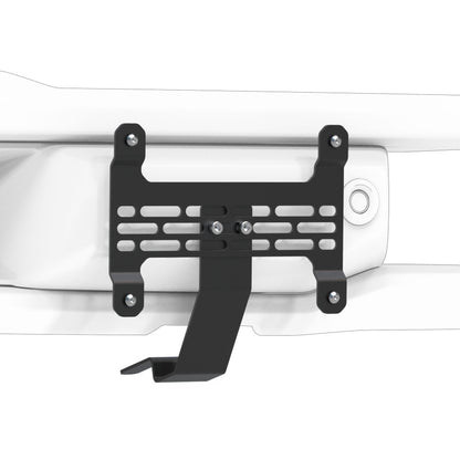 BuiltRight Industries 2021+ Ford Bronco (w/Std Plastic Bumper) License Plate Relocation Kit 106101 106101 Photo - Primary