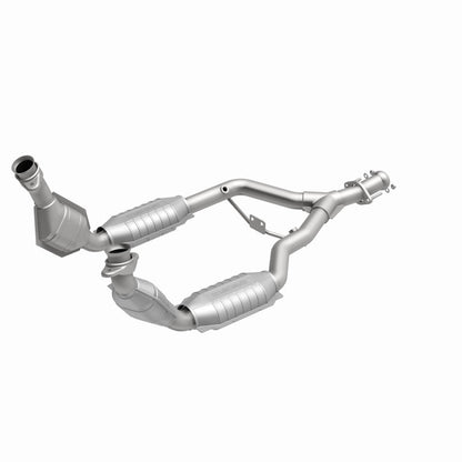 MagnaFlow Ford Mustang HM Grade Federal / EPA Compliant Direct-Fit Catalytic Converter 93344 360 Degree Image Set