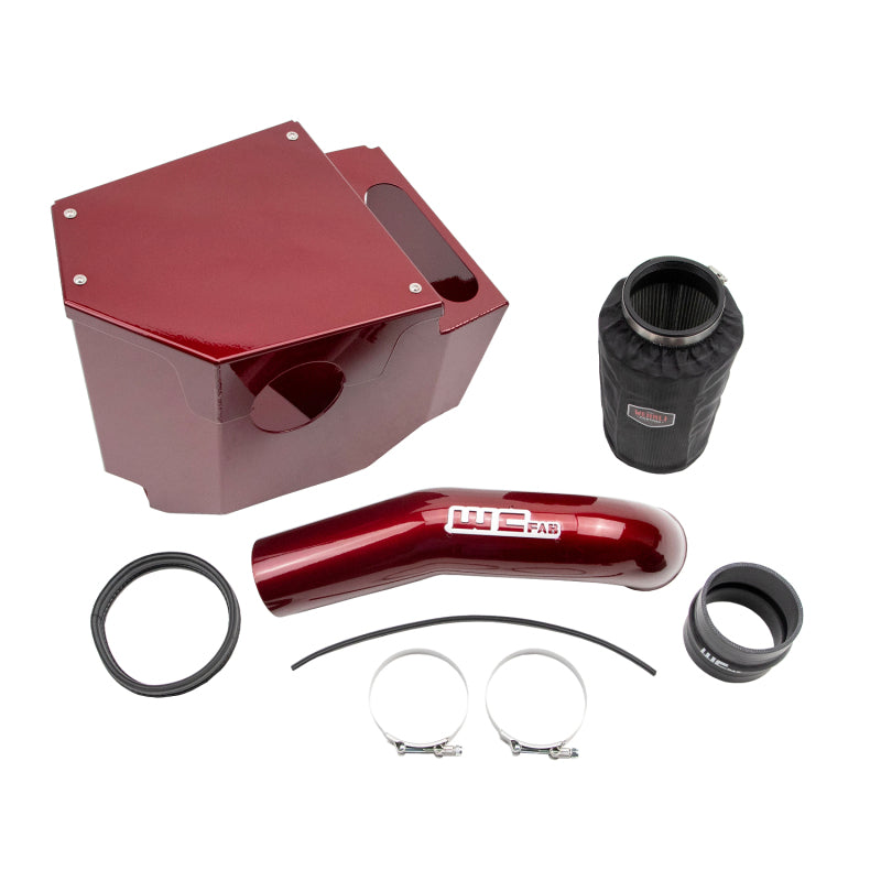Wehrli 20-22 Chevrolet 6.6L L5P Duramax 4in Intake Kit - Red WCF100702-RED WCF100702-RED Photo - Primary