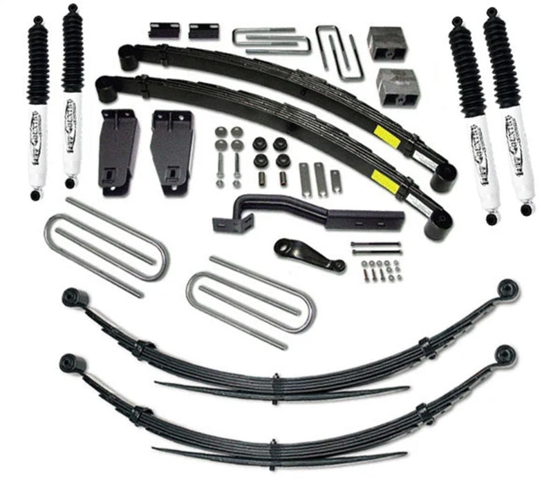 Tuff Country 88-96 F-250 4X4 351 Engine 6in Lift Kit w/Rear Leaf Springs (SX8000) 26829KN