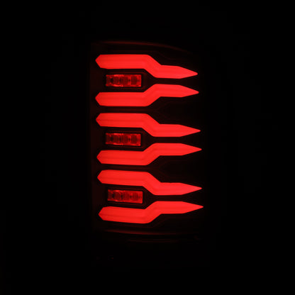 AlphaRex 07-13 GMC Sierra 1500/07-14 2500/3500HD (No Classic/Dually) Luxx-Series LED Tail Lights Blk 630060 630060 User 2