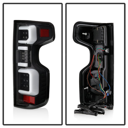 Spyder Chevy Silverado 19-20 (Do Not Fit Halogen Model) LED Tail Light Blk ALT-YD-CS19LED-BK 5087270 5087270 User 1