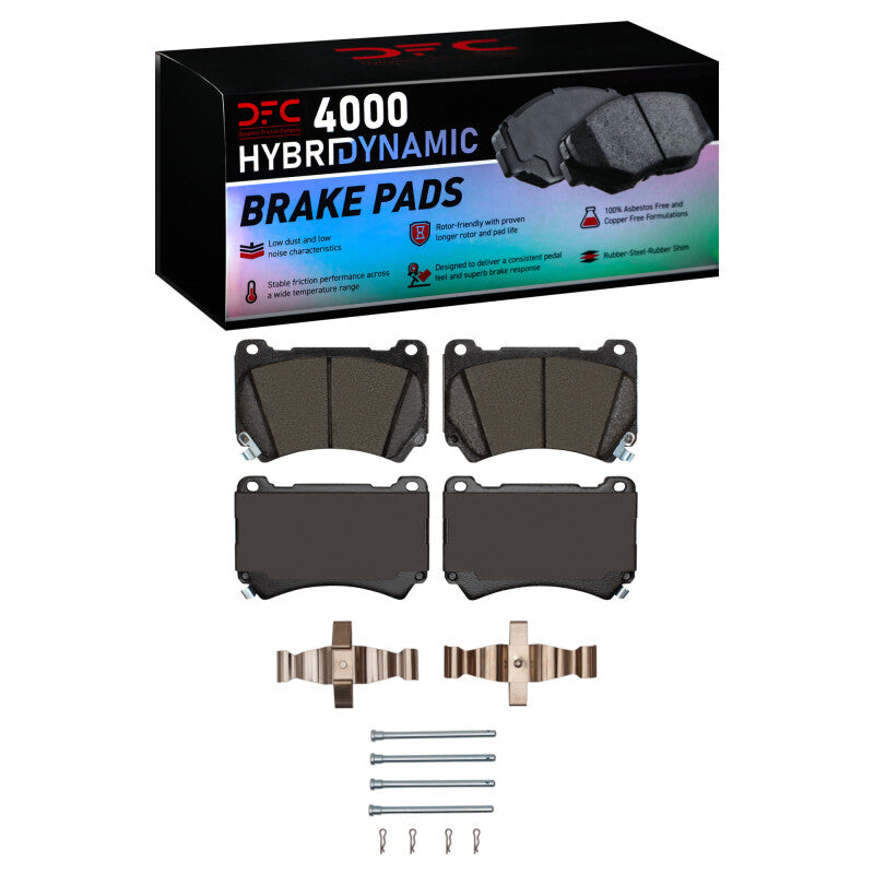 DFC DFC 4000 HybriDynamic Brake Pads Brakes, Rotors & Pads Brake Pads - OE main image