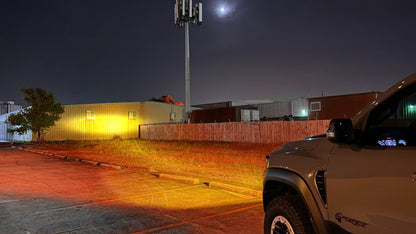 ORACLE Lighting Oracle 19-22 RAM Rebel/TRX Front Bumper Flush LED Light Bar System 5885-005 5885-005 Photo - lifestyle view