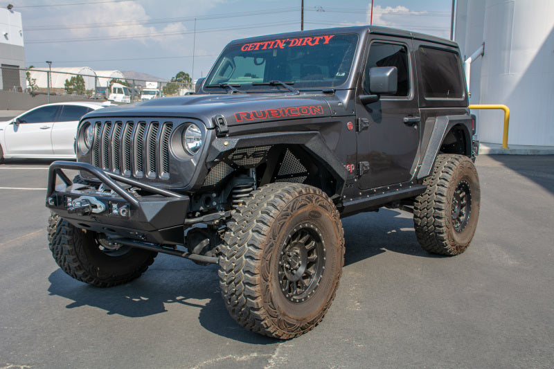 DV8 Offroad 2018+ Jeep Gladiator Frame Mounted Sliders SRJL-26 SRJL-26 Photo - Mounted