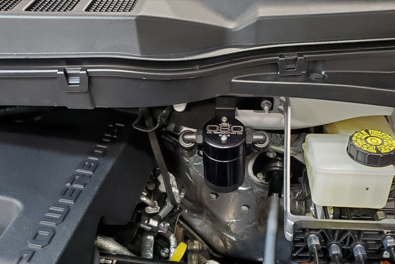 J&L 2021-2022 Ford F-150 3.5L Passenger Side Oil Separator 3.0 - Black Anodized 3028P-B 3028P-B User 1