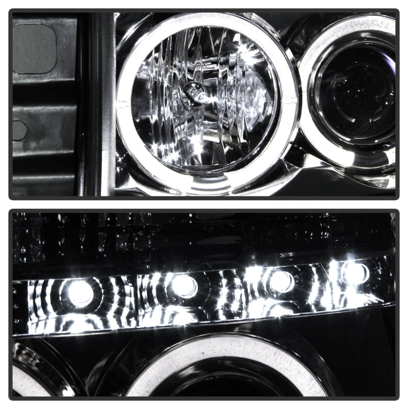 Spyder Nissan Titan 04-14/Armada 04-07 Projector Headlights LED Halo LED Chrm PRO-YD-NTI04-HL-C 5011589 5011589 User 1