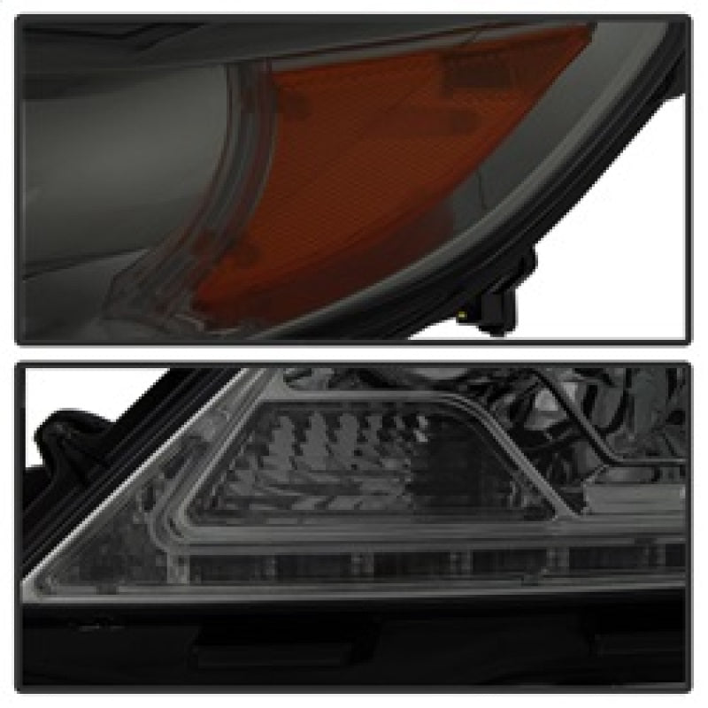 Spyder 11-14 Toyota Sienna Projector Headlights - DRL LED - Smoke PRO-YD-TSEN11-DRL-SM 5083999 5083999 Photo - Unmounted