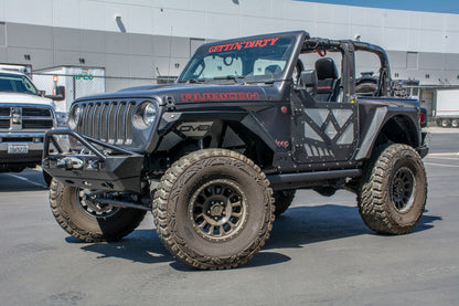 DV8 Offroad 2018+ Jeep JL 2 Door Rock Skins SRJL-25 SRJL-25 Photo - Mounted