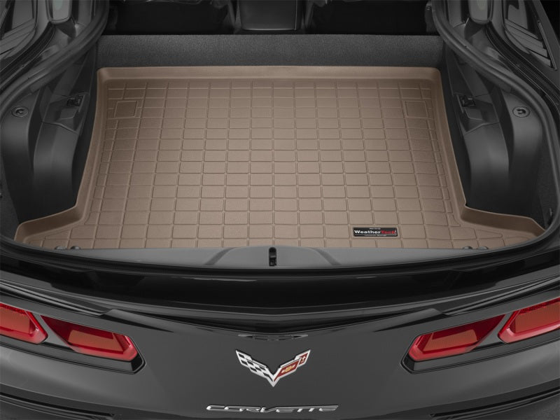 WeatherTech 14 Chevrolet Corvette Cargo Liner - Tan 41673 41673 Photo - Mounted