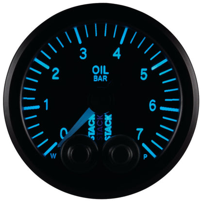 Autometer Stack 52mm 0-7 Bar M10 Male Pro-Control Oil Pressure Gauge - Black ST3501 ST3501 User 9