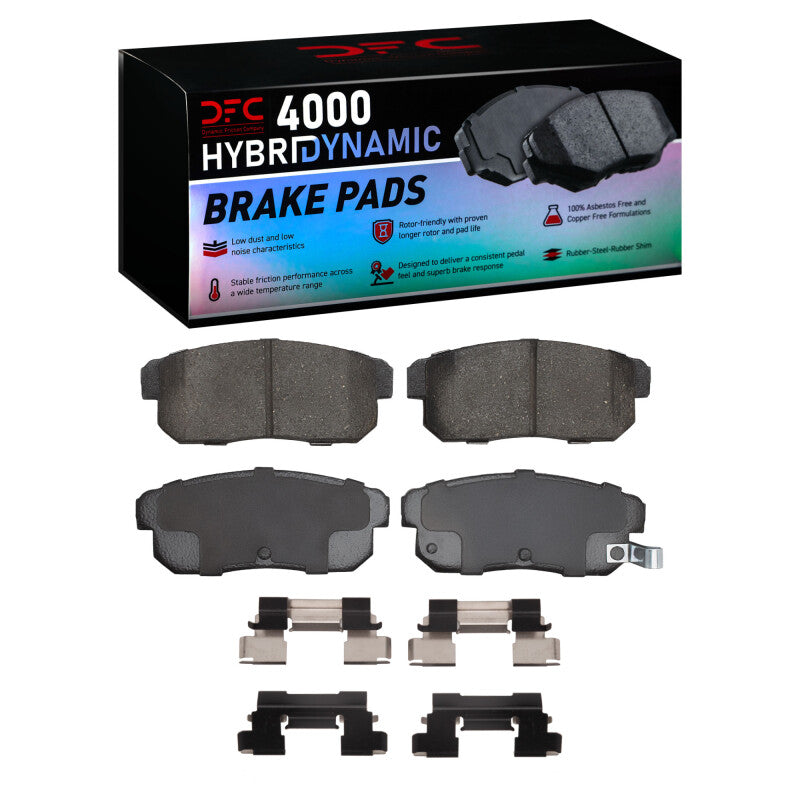 DFC DFC 4000 HybriDynamic Brake Pads Brakes, Rotors & Pads Brake Pads - OE main image