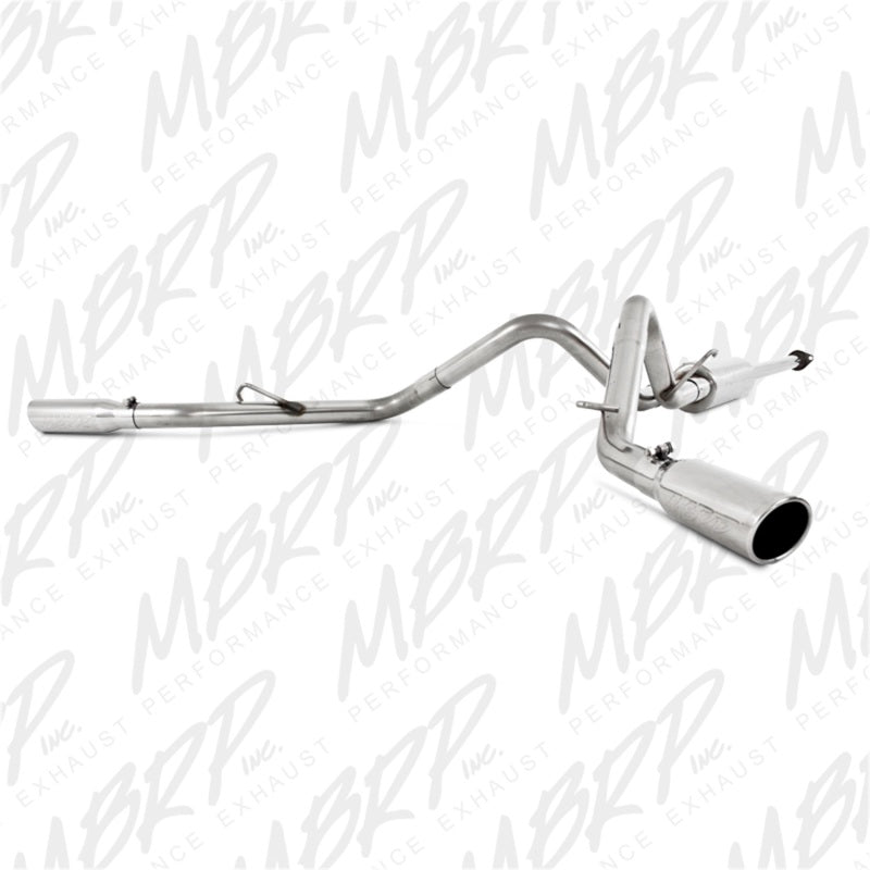 MBRP 05-13 Toyota Tacoma 4.0L EC/CC Dual Split Side T409 Cat Back Exhaust S5328409 Photo - Primary