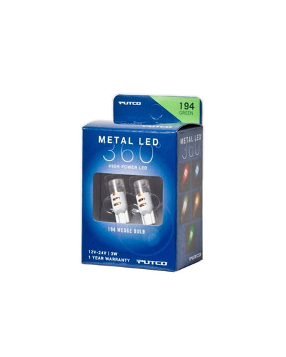 Putco 194 - Green Metal 360 LED 340194G-360 340194G-360 Photo - Primary